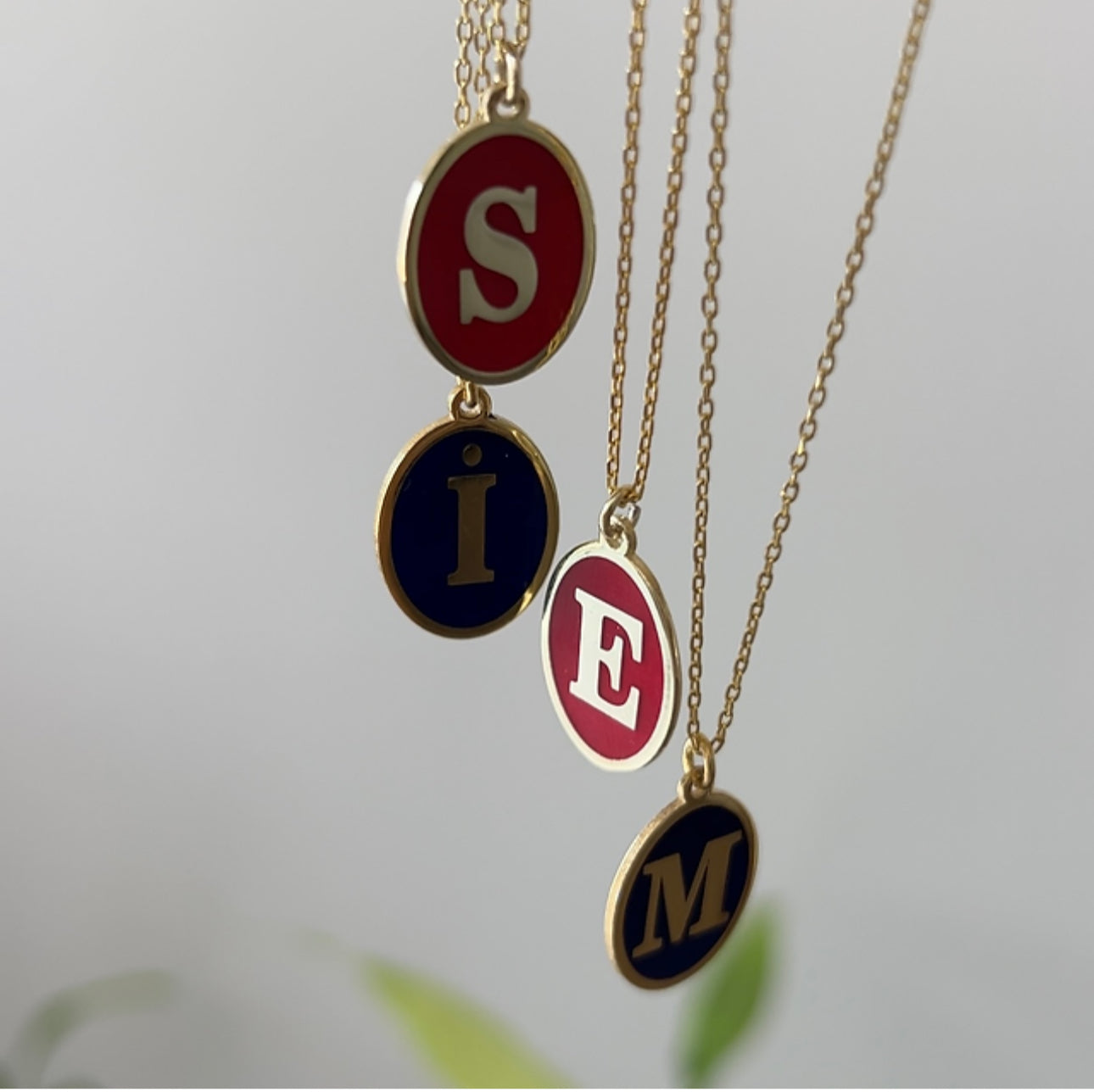 14k Gold Initial Necklace | Everyday&Co Jewellery Designs