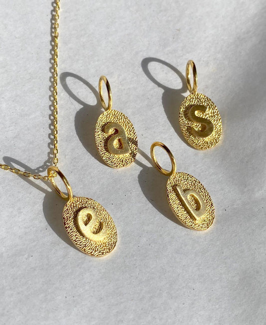 Custom Letter Necklace | Custom Pendant |Everyday&Co Jewellery Designs