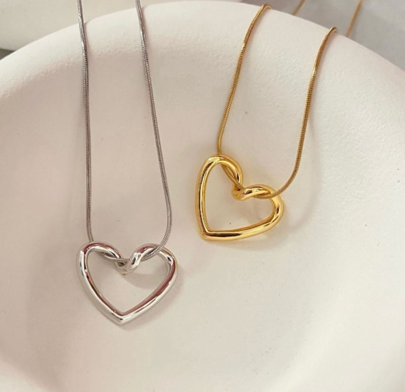 Gold Heart Necklace | Heart Necklace | Everyday&Co Jewellery Designs