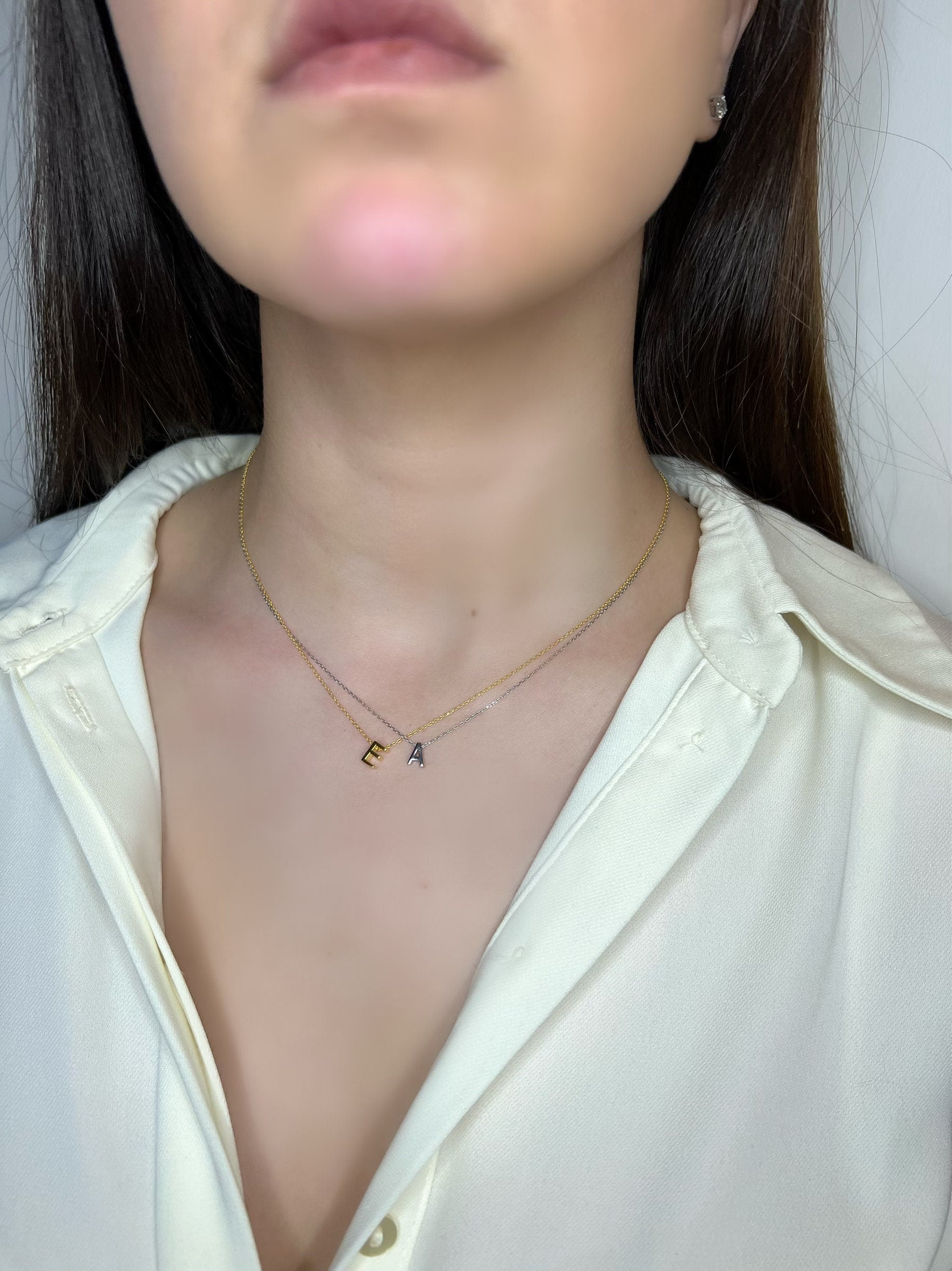 Dainty initial Choker Necklace | Everyday&Co Jewellery Designs