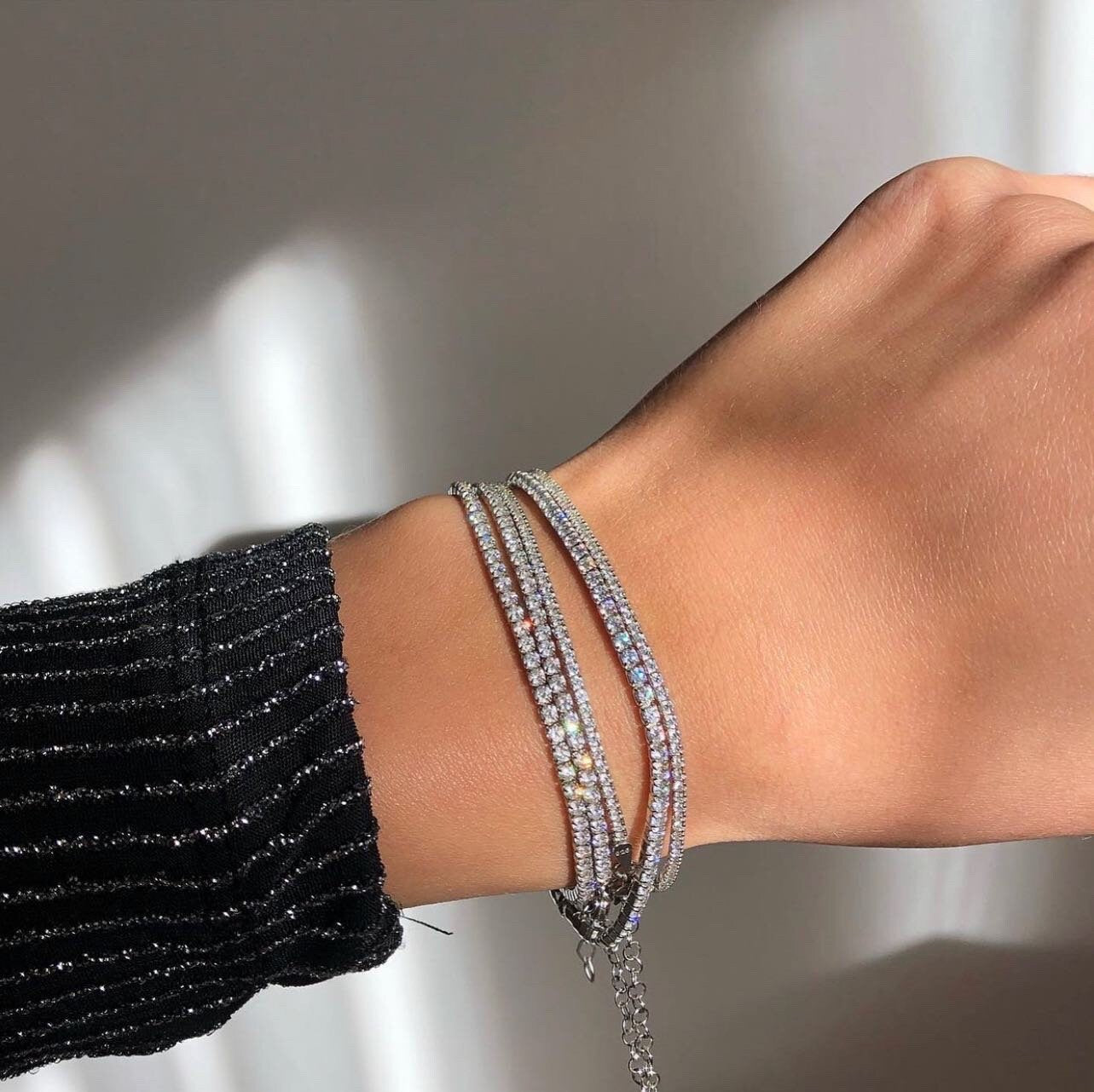 CZ Tennis Silver Bracelet | Everyday&Co Jewellery Designs