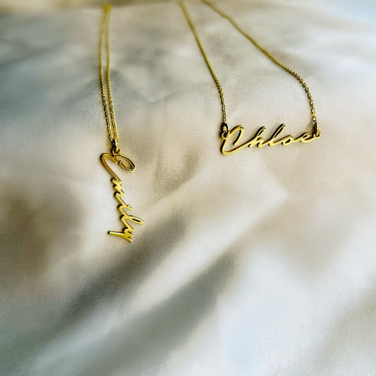 Sterling Silver Name Necklace | Personalized Jewelry | Custom Name Jewelry | Personalized Gift | Gift For Mom | Gifts | Script Name Necklace