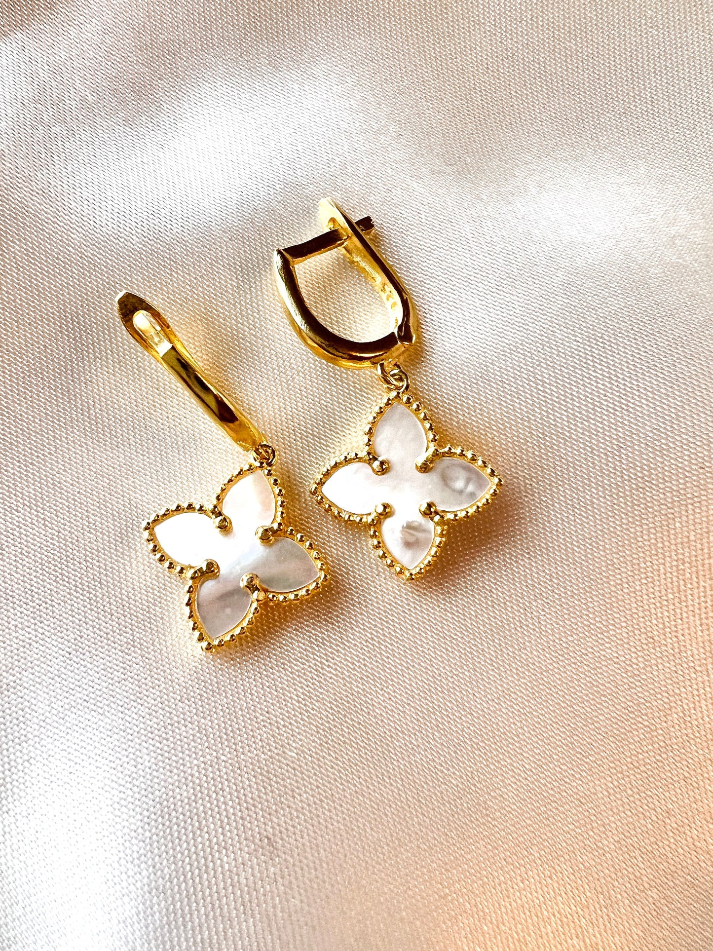 Mother of Pearl Earrings | Everyday&Co Jewellery Designs